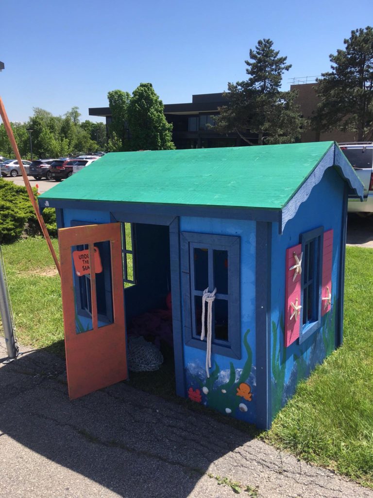 Come find the perfect playhouse at Habitat HM's ReStores.