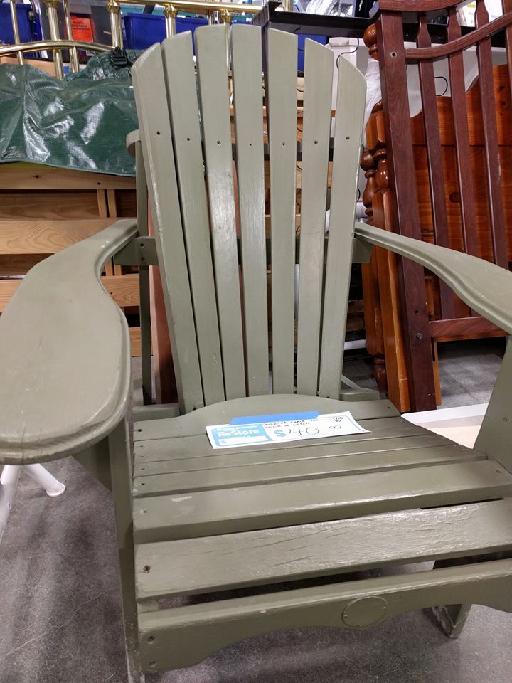 Buy furniture for your backyard with the ReStore