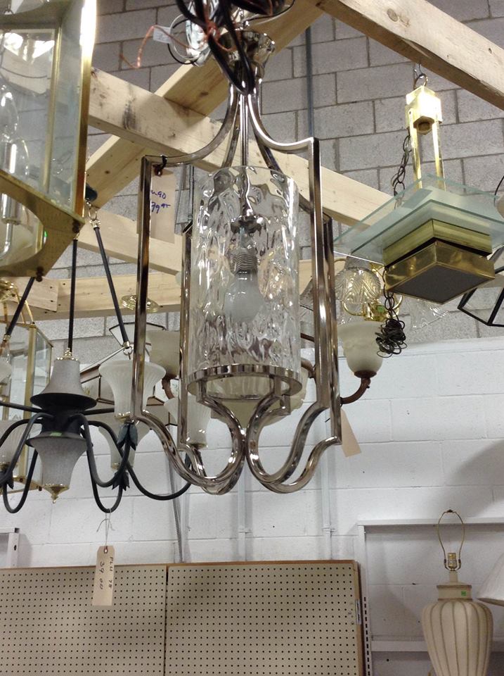 Stunning light fixture from our ReStore