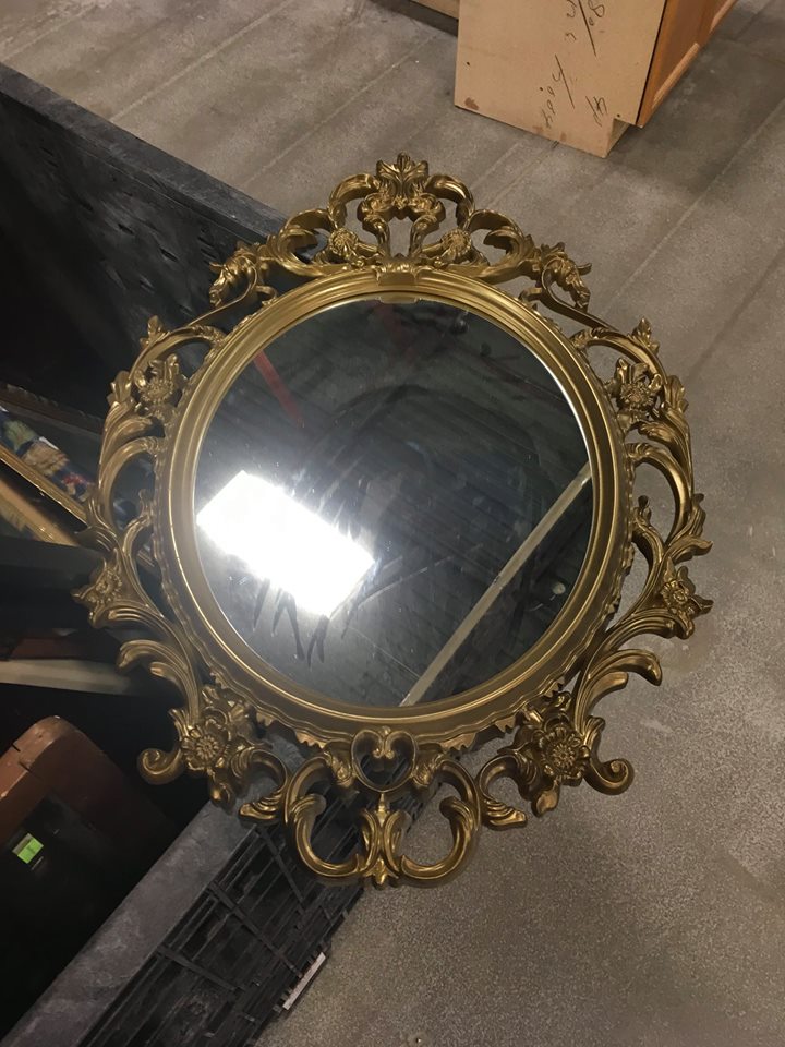 Small decorative mirror from the ReStore