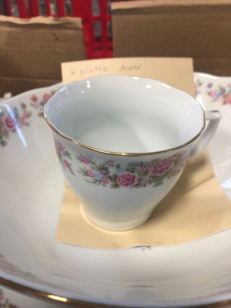 Teacup for sale in the ReStore