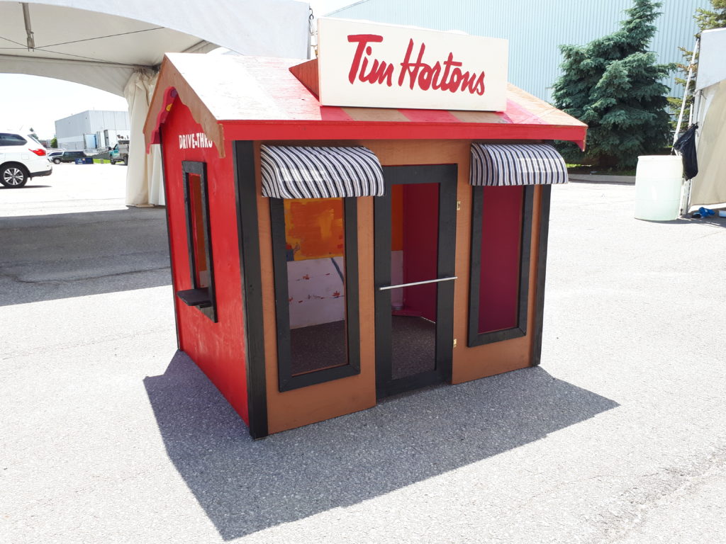 Tim Hortons playhouse