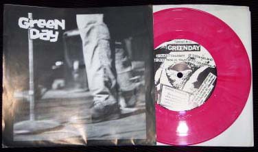 Vinyl raffle of Green Day's Sweet Children EP.
