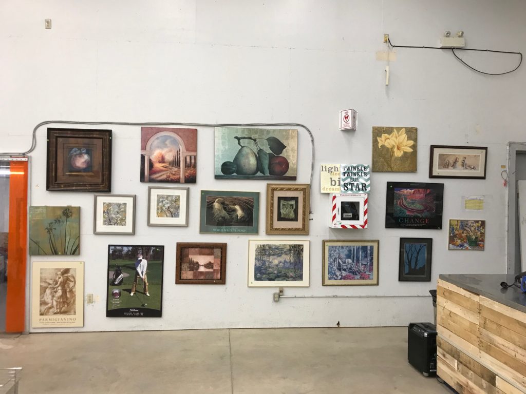 Art gallery in Milton ReStore