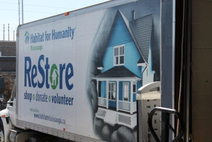 Habitat makes it easy to donate items to charity