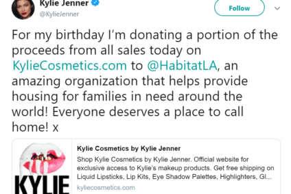 Celebrity Spotlight: Kylie Jenner